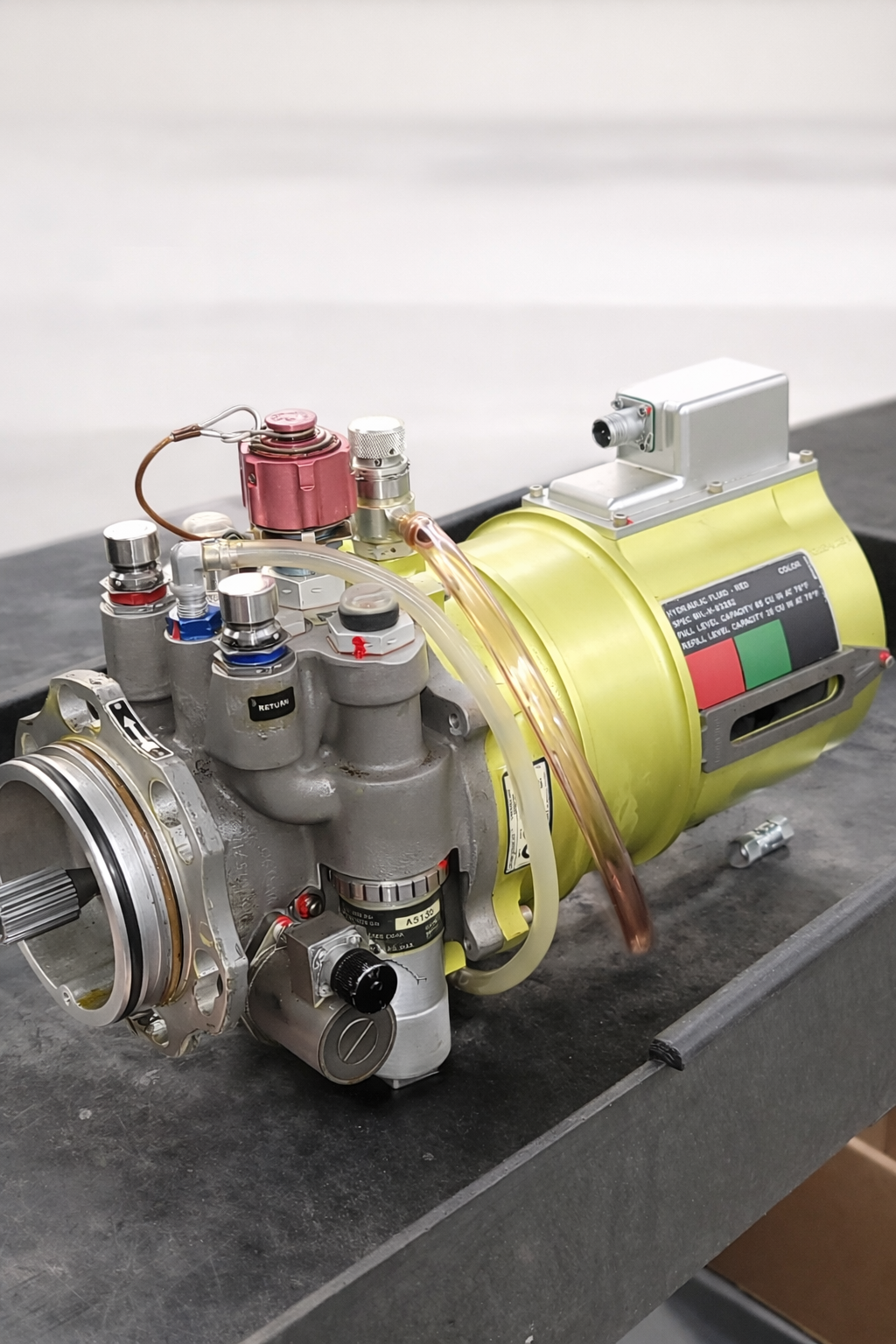 Aircraft hydraulic or fluid system components